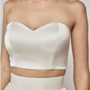 Emcee Couture Satin Bridal Topper